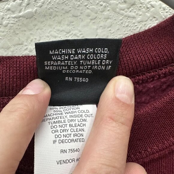 VTG Garment Graphics Golf Par Birdie Eagle Embroidered Crewneck Sweatshirt sz XL - Picture 3 of 4